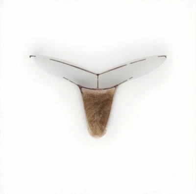SKIMS Faux Hair Micro String Thong - COCOA BROWN STRAIGHT - Sz S-InHand - Image 1 of 4