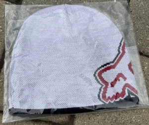 ¡NUEVO! Gorro acrílico Supreme FW25 Fox Racing Logo - blanco/rojo - talla única - ¡ENVÍO AHORA! - Imagen 1 de 4