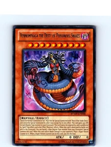 Vennominaga the Deity of Poisonous Snakes #RYMP-EN068 Ra Yellow Mega Pack LP VG - Picture 1 of 2