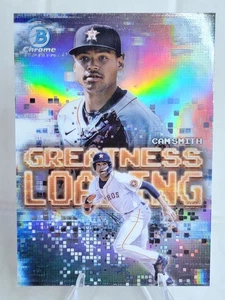 2025 Bowman Chrome Cam Smith Greatness Loading Card #GL-4 MLB Houston Astros - Picture 1 of 6