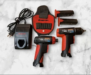 Snap-On CT561 3/8" Impact CTS561CL 1/4" with 7.2V 2 Battery's Charger - Picture 1 of 5