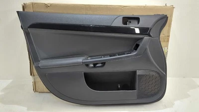 全新 原始设备制造商 三菱 LH 前门装饰面板 2012 - 2017 Lancer Ralliart SEL 黑色 — 第 1/4 张图片