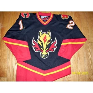 Calgary Flames Jerome Iginla Vintage Pro Player NHL Hockey Jersey Medium - Bild 1 von 2
