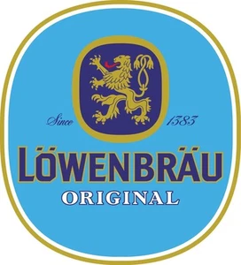 Löwenbräu Lowenbrau Sticker Decal *DIFFERENT SIZES* German Beer Bumper Bar Wall - Foto 1 di 1