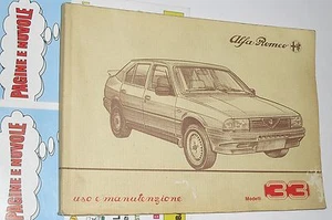 USO E MANUTENZIONE manuale auto ALFA ROMEO modelli 33 - Foto 1 di 1