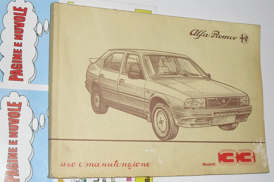 USO E MANUTENZIONE manuale auto ALFA ROMEO modelli 33 - Immagine 1 di 1