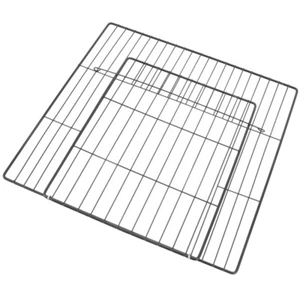 Pet Fence Cage Door Iron Mesh Door Sheet Pet Fence DIY Assemble Door Panel - Picture 1 of 12