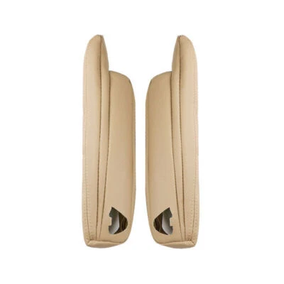 Asiento izquierdo y R-beige cuero reposabrazos mango 2* cubierta para Land Rover Freelander 2 LR2 Foto 1 de 4