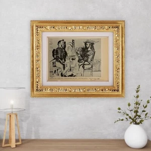 Original Pablo Picasso signed lithograph, COA and appraisal for $3,500 USD.!. - Picture 1 of 12