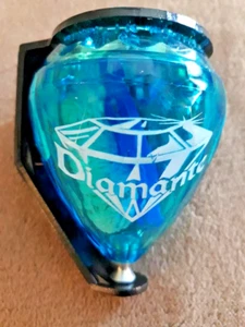 MEXICAN COMETA DIAMANTE PLASTIC SPINNING TOP (TROMPO) with Holder & (THREAD) - Picture 1 of 8