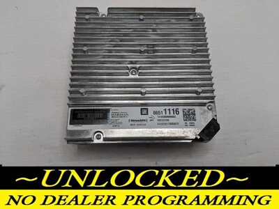 UNLOCKED 21-24 CADILLAC XT5 INFOTAINMENT RADIO RECEIVER 86511116 IOT - Image 1 of 4