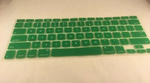 Keyboard Protector Green, Macbook Pro (Reg +Retina), MacBook Air 13" - Picture 1 of 2