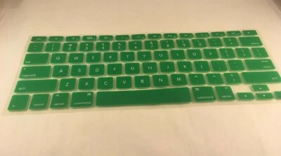 Keyboard Protector Green, Macbook Pro (Reg +Retina), MacBook Air 13" - Image 1 of 2