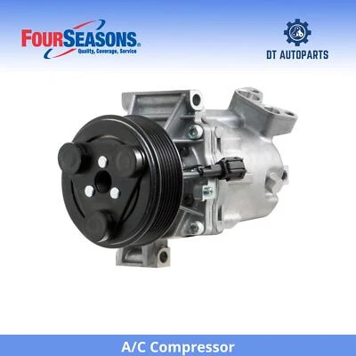 Compresor de aire acondicionado para Nissan Versa 2007-2010 4 estaciones 2008 2009 Foto 1 de 4