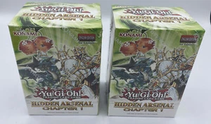 Yu-Gi-Oh! Hidden Arsenal Chapter 1 English 1st Edition Lot of 2 New Sealed - Picture 1 of 6