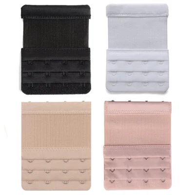 Extensor de sujetador ajustable 4 piezas 2/3/4 ganchos con extensión de correa de ropa interior elástica Foto 1 de 4