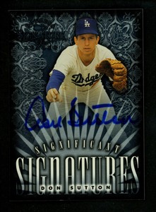 1998 Donruss Significant Signatures Don Sutton /2000 MT