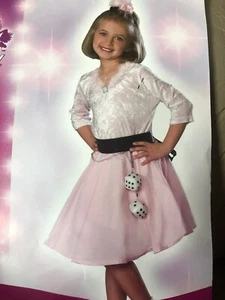 50er Jahre Mädchen Kleinkind Kostüm Verkleiden 50er Jahre Größe 1-2 Jahre - Bild 1 von 3