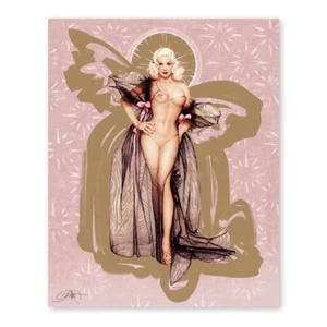 Mamie Van Doren 'I'm No Angel' by Olivia– 8" x 10" Giclée Print (Signed) - Picture 1 of 1