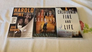 (3) THREE - SIGNED SOFTCOVER BOOKS by WINSLOW, ROBBINS, & WISHNIA - Picture 1 of 1