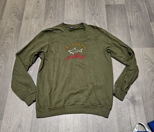 Paul & Shark Jumper - Mens Medium - Green  - Picture 1 of 7