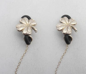 Quadrifoglio : Catenella per Occhiali in Argento 925 - Cordino Portaocchiali - Picture 1 of 2