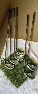 Bombtech Grenade 5,6,7,8,9,P Irons Golf Club Set Steel, Original Grips - Picture 1 of 16