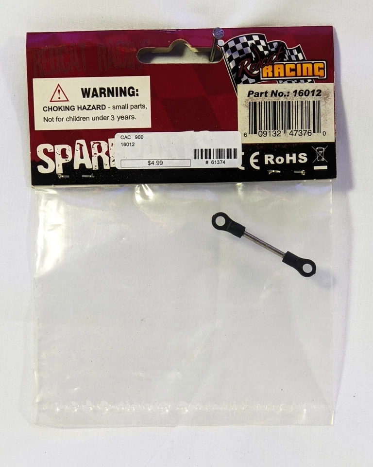 Redcat Racing Part 16012 Servo Linkage Piece for Tremor SG ST - Image 1 of 1