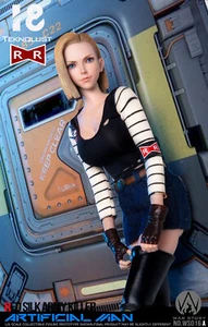 Figuras de acción WAR STORY TOYS WS016A 1/6 Sexy Robot Android 18 Lazuli Modelo 12" - Imagen 1 de 15