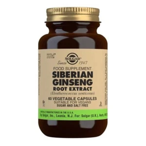 Solgar -  Siberian Ginseng Root Extract (60 Capsules) - Picture 1 of 1