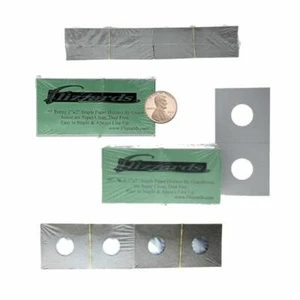 Portamonedas 300 cartones/mylar 2x2 volteadores para centavo/centavo 19 mm, de Guardhouse - Imagen 1 de 2