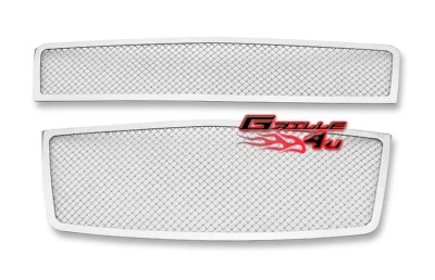 Combo de inserción de rejilla de malla cromada inoxidable hatchback Chevy Aveo 2009-2011 Foto 1 de 2