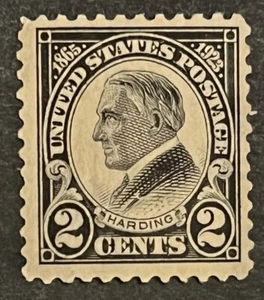 Travelstamps: US Stamps Scott #610 Harding Memorial Issue Mint OG H - Picture 1 of 5