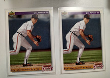 1992 Upper Deck - Cal Ripken Jr #645 Baltimore Orioles (2)