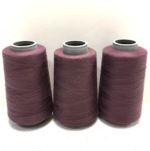 Coats American Epic Xtra Serger Sewing Thread Cone Spool 6000 YDS Mulberry Wine - Picture 1 of 5