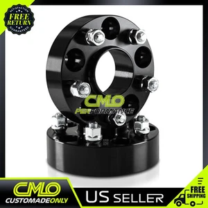 2pc 1.5" Black Hubcentric Forged Spacers 5x114.3 For 240SX 350Z 370Z G35 G37 Q50 - Picture 1 of 8