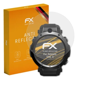 atFoliX 3x Screen Protection Film for Zeblaze Thor 5 matt&shockproof - Zdjęcie 1 z 8