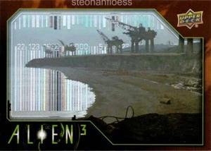 Upper Deck Alien 3 2019 código de barras plateado paralelo #6 estructuras abandonadas - Imagen 1 de 1