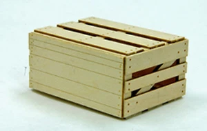 BANTA MODELWORKS WOOD CRATES (2) F G Lg Scale Model Railroad Structure Kit BM926 - Picture 1 of 1