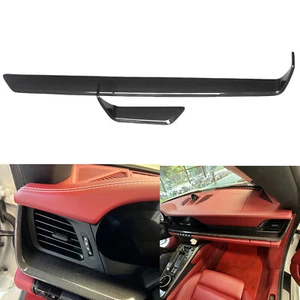 Panel de ventilación interior de fibra de carbono para Porsche 911 992 2019-25 2020 - Imagen 1 de 8