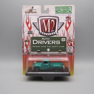 M2 Machines Auto-Drivers CHASE Green 1954 Studebaker 2R Tow Truck