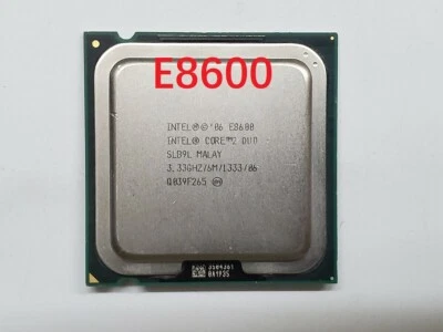Intel Core2 Duo E8600 CPU SLB9L 3.33GHz LGA775 Dual-Core Desktop Processor 1# - Image 1 of 3