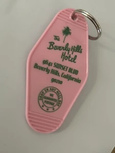 Pink Beverly Hills Hotel Keytag - Picture 1 of 4