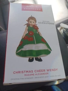 2022 Hallmark Keepsake Madame Alexander Christmas Cheer Wendy Ornament - Picture 1 of 2