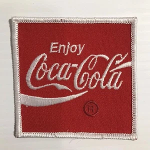3" Square Enjoy Coca-Cola Uniform oder Sammler Patch _ - Bild 1 von 3