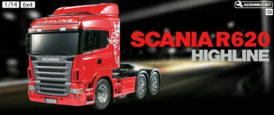 Tamiya 56323 Scania R620 6x4 Highline 1/14th R/C Radio Control Assembly Kit - Image 1 of 4