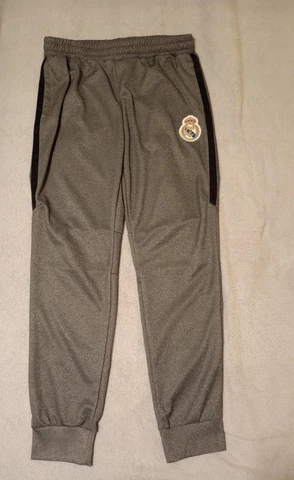 Real Madrid Futbol Club Training Pants Size Large Gray Cover