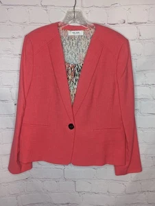 Jones Studio Separates Women's Tank & Blazer Set Coral Size M/16 - Picture 1 of 15