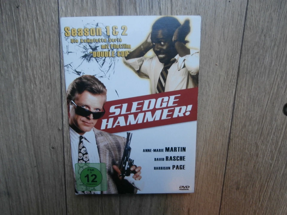 Sledge Hammer! The Complete Collection  R2 DVD German Import 4 disc set  - Image 1 of 2