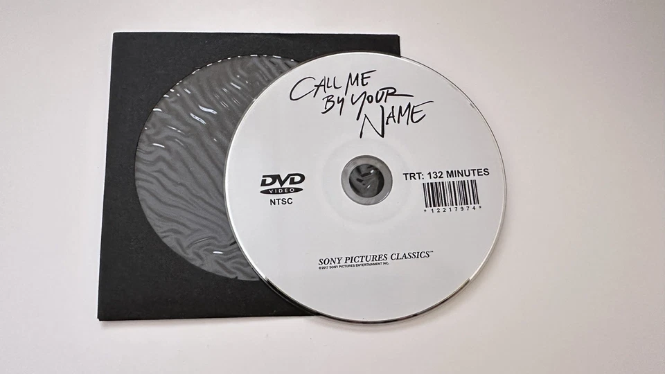 Call Me By Your Name DVD FYC Screener Timothee Chalamet Foto 1 de 1